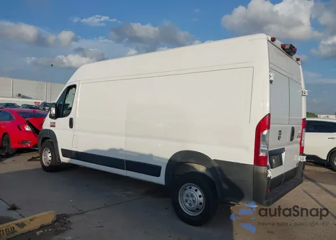 2021 Ram Promaster 2500 High Roof 159 Wb from USA, damaged, VIN 3C6ERVDG4ME508850